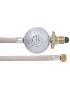 8mm PVC Hose & Reg 2kg 3/8" SAEF x POL H/Wheel 600mm