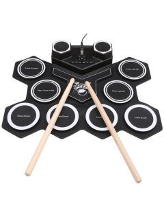 Dual Speaker Portable Electronic Drum Set