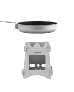TERRAN Titanium Stove & Frying Pan Set