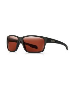 Tonic Titan Oversized Sunglasses - Glass Copper Photochromic Lens & Black Frame