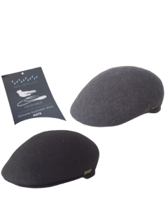 JACARU 100% Wool 1850 Felt Ivy Hat - Australian Waterproof Drivers Flat