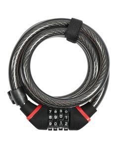 Zefal K-Traz C6 180cm Combination Code Steel Cable Bike Lock