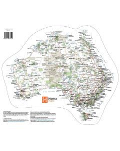 Hema Map of Australia Sticker - Medium