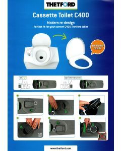 Thetford Fresh-Up Set For C400 Cassette Toilet