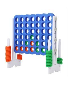 Height Adjustable Giant 4-in-A-Row Game Set