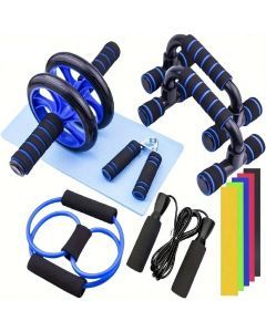 Abdominal Fitness Wheel Set Home Training (12pcs)