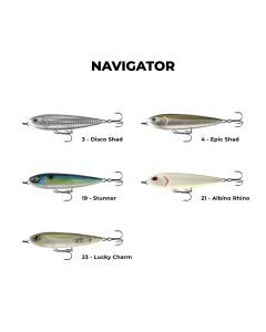 13 Fishing 108mm Navigator Topwater Pencil Bait Fishing Lure