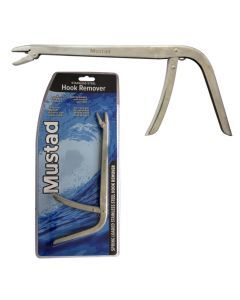 Mustad Spring Loaded Stainless Steel Fishing Hook Remover - Dehooker