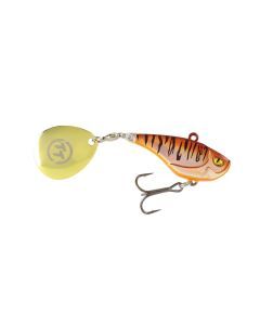 TT Lures Flashpoint+ 47mm Tail Spinner Vibe Lure - MONGREL TIGER