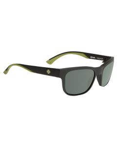 Spy Hunt Matte Black Olive Happy Grey Green Polarised Sunglasses