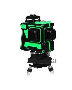 Traderight Laser Level Green Light Self Leveling 360° Rotary 3D 12 Line Measure