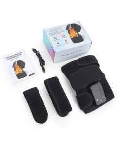 Cordless Knee & Shoulder Massager with Soothing Heat Therapy