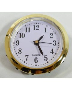 Wall Clock Gold 6cm