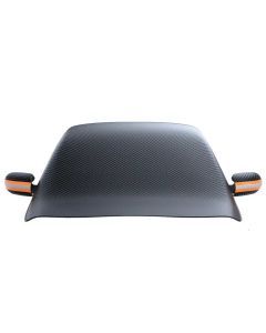 Magnetic Car Windshield Snow Cover Sunshade Frost Protector Black