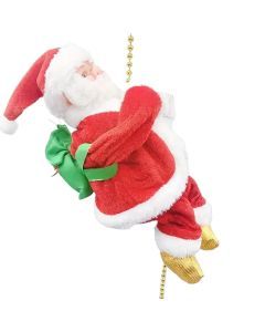 Climbing Rope Santa Hanging Christmas Decoration
