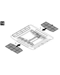 Dometic 4450025683 Filter - Suit IBIS 4 | Harrier Plus/Lite | Freshjet 7 Plus/Pro/Lite Air Conditioners
