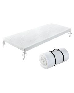 Dreamz Gel Memory Foam Mattress Topper Camping Bed Car Mattress Roll Floor Mat