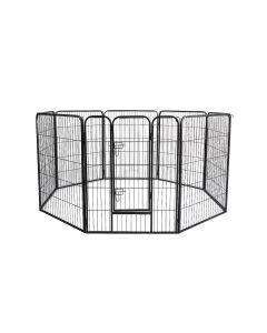 Pawz 8 Panel Pet Dog Playpen Puppy Exercise Cage Enclosure Fence Cat Play Pen 32