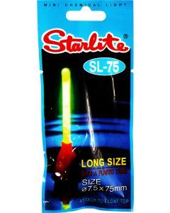 75mm Starlite Chemical Fishing Light with Tube - SL-75 Fluoro Glow Stick Light