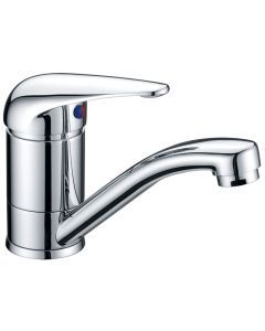 Lunar Basin Mixer Tap - 130mm Spout