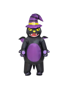 Inflatable Cat Costume with Motorized System