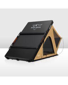 San Hima kalbarri Lite Gen 2 Rooftop Tent Hardshell Khaki With Ladder & Rack