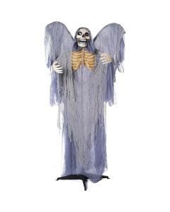 Life Size Grim Reaper Animatronic Halloween Decoration