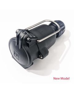 Narva 82054 7 Pin Large Round Plastic Trailer Coupling Socket