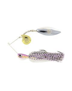 TT Lures 3/8oz Vortex+ Spinnerbait Fishing Lure - PURPLE GLIMMER