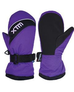 XTM Swoosh Kids Snow and outdoor Winter Ski Mitts Purple
