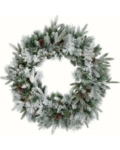 Classic Snowflake Wreath Christmas Decoration