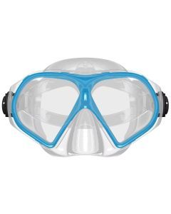 Mirage Tropic Twin Lens Adult Diving and Snorkelling Mask (Blue)