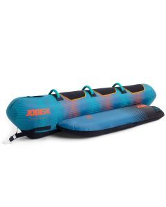 Jobe Chaser 3-Person Hot Dog Style Inflatable Towable Ski Tube