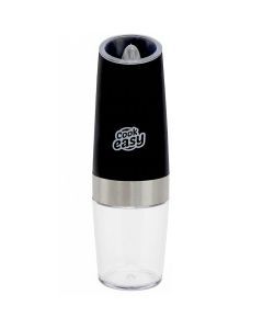 Cook Easy Electric Salt & Pepper Grinder - Gravity Sensor Refillable (Kitchen Spice Mill)