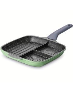 Griddle Pan Non-Stick Divided Cooking (3-in-1)