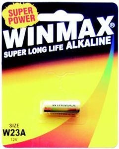 W23A Alkaline Batteries Super Long Life 12V Battery - 1 Pack