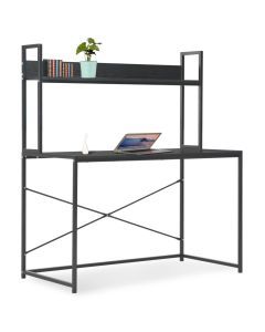 Computer Desk Black 120x60x138 cm