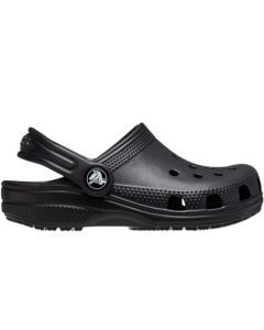 Crocs Kids Classic Breathable Clogs - Black (Summer Childrens Shoes/Sandals/Slides)