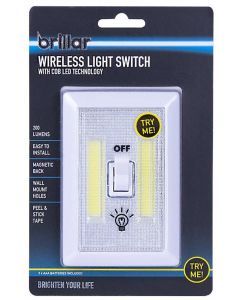 Brillar Light Switch with COB LED technology