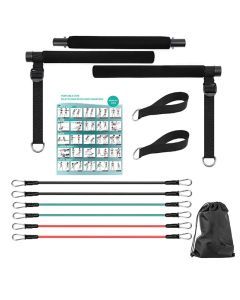 Resistance Band Pilates Stick Home Fitness Kit