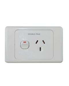 240V 15 AMP Single Power Point Double Pole