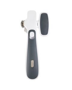 Zyliss Lock n Lift Can Opener - White Grey (Hands-Free & Non-Slip Grip)