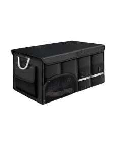 72L Foldable Waterproof  Storage Box Black