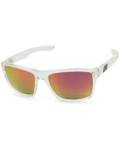 Dirty Dog Vendetta Crystal/Red Fusion Mirror Polarised Unisex Sunglasses 53329