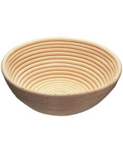 Davis & Waddell 22cm Round Rattan Bread Proving Basket (Proofing Bowl)