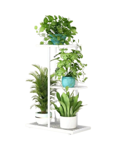 Plant Stands as Sculptures of Greenery