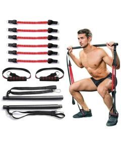 Yoga Resistance Bands Pilates Stick