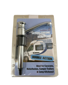 RV Flomaster Deluxe Chrome Hand Pump