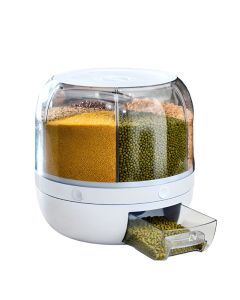 Rice Bucket Organizer Grain Storage Box