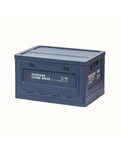 Foldable Garden Camping Car Trunk Storage Box - Blue